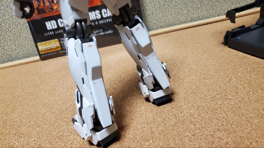 MG ユニコーンガンダム HD COLOR+MS CAGE 塗装済み完成品