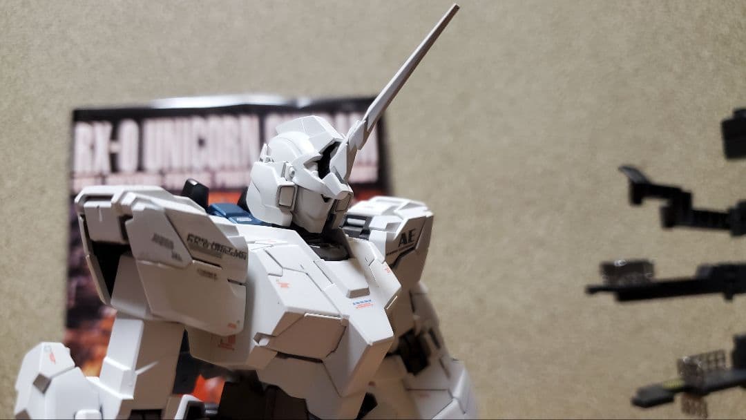 MG ユニコーンガンダム HD COLOR+MS CAGE 塗装済み完成品