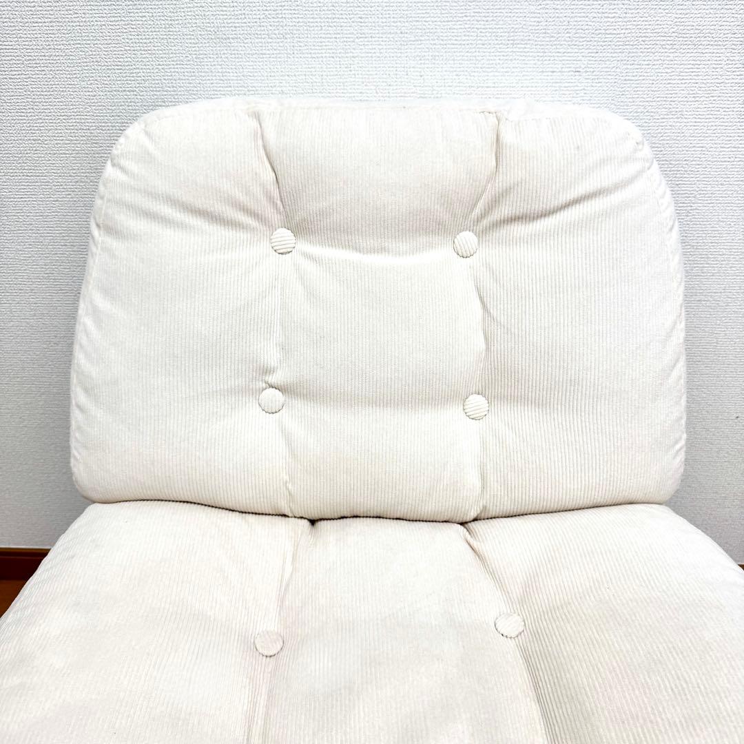 【AvE 】ohouse CAPER 回転チェア 1人掛け ホワイト