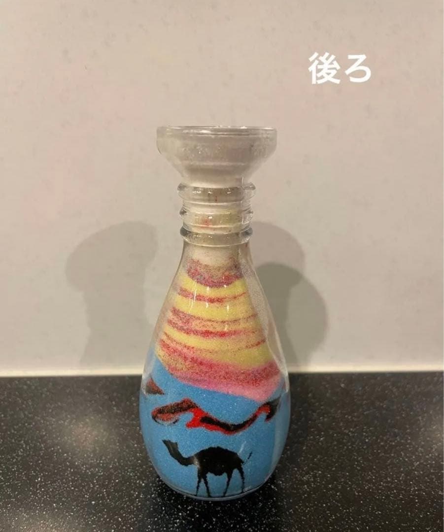 ヨルダン館のサンドアート