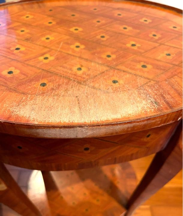 チェスト　サイドテーブル　象嵌細工　イタリア製　クラシックスタイル