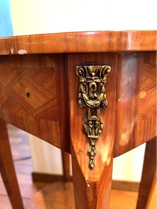 チェスト　サイドテーブル　象嵌細工　イタリア製　クラシックスタイル