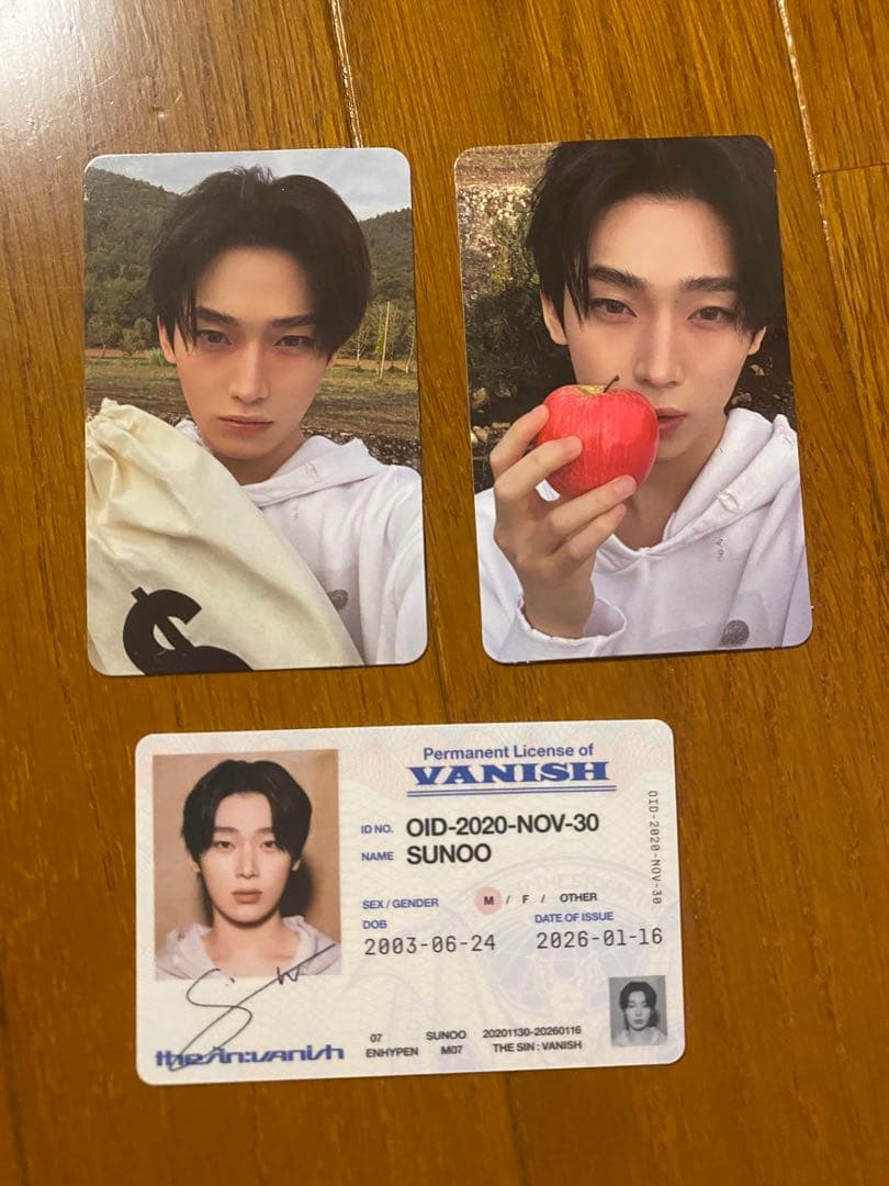 ENHYPEN THE SIN : VANISH ソヌ トレカセット ユニバ - メルカリ