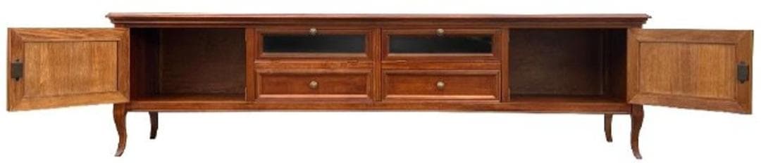 イタリア テレビボード テレビ台 幅202cm クラシック 象嵌 6731N