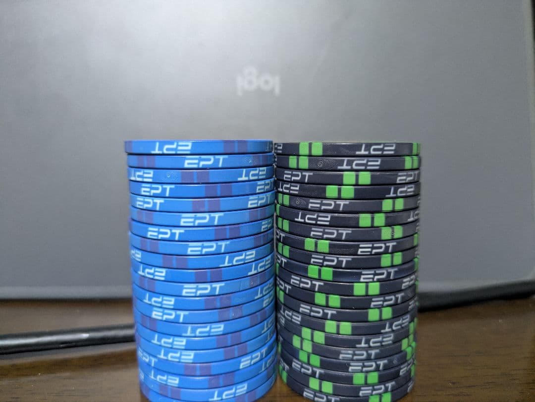 【たわけさん専用】500枚 EPTチップ ポーカーチップ ケース付き