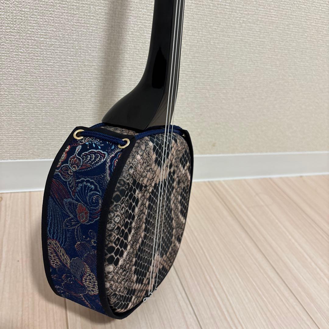 沖縄　SK252G-C エレキ三線 沖縄三線初心者セット