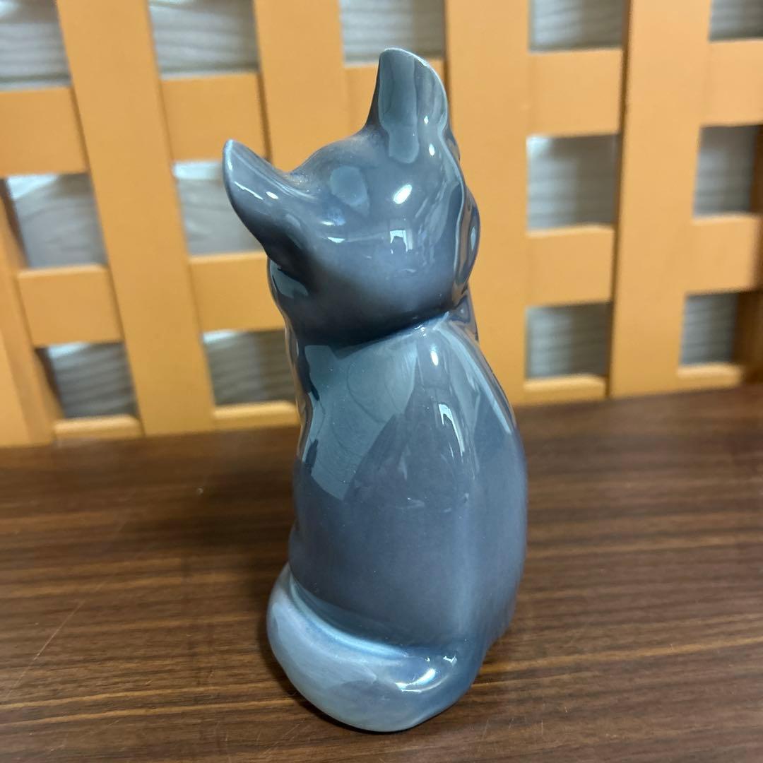   ロイヤルコペンハーゲン 猫 置物 インテリア