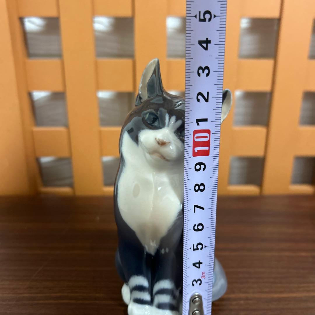   ロイヤルコペンハーゲン 猫 置物 インテリア