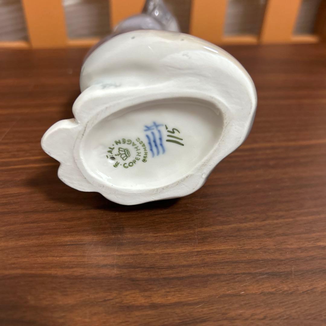   ロイヤルコペンハーゲン 猫 置物 インテリア