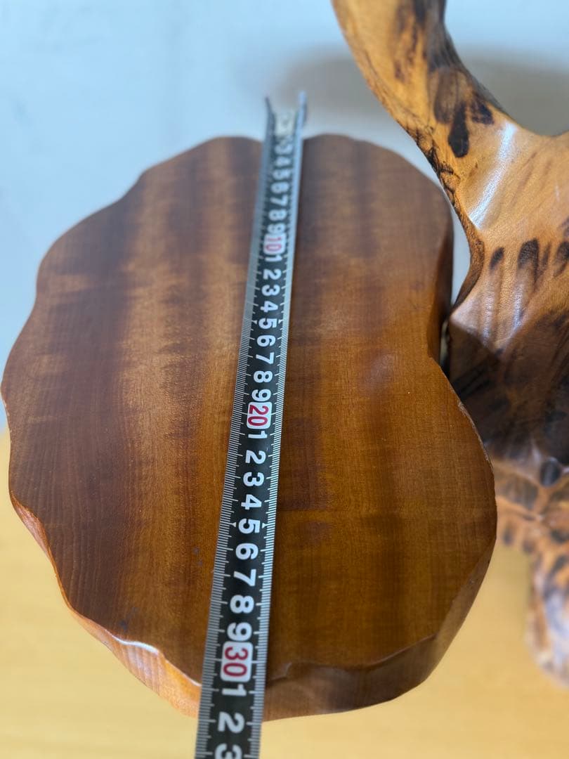 天然木 盆栽台 花台 飾り台3段