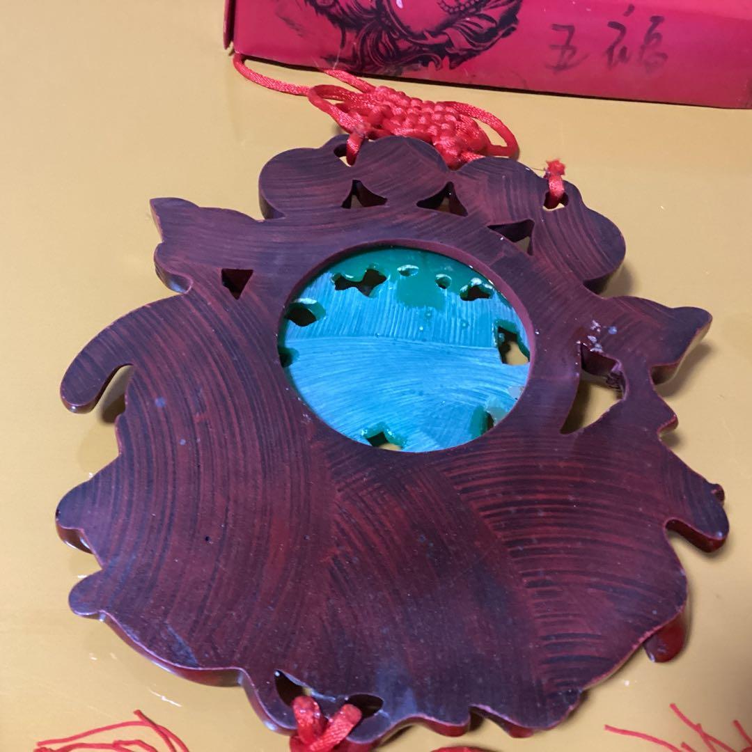 2494 「開運」中国吊るし飾り　約80cm