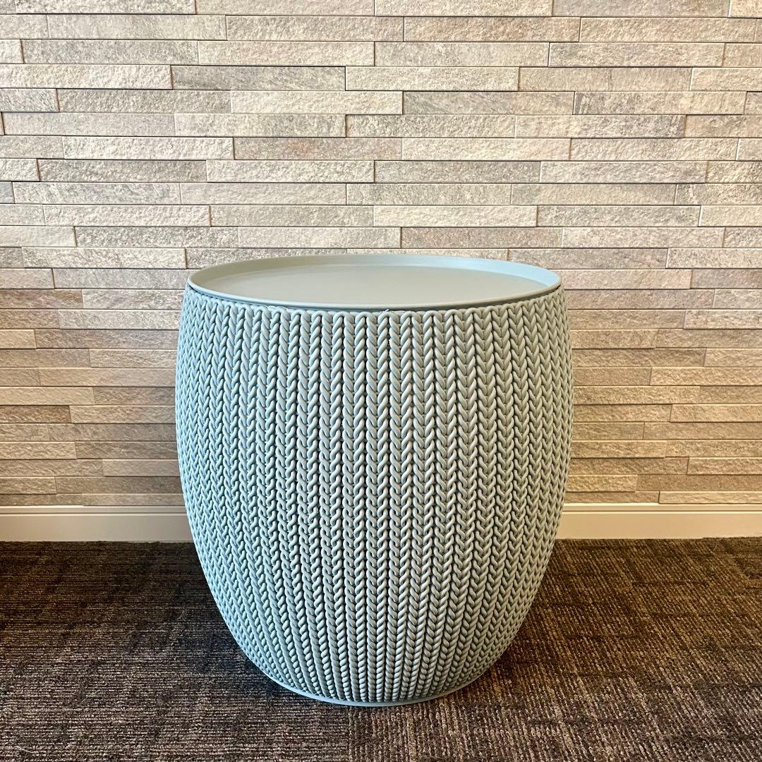 KETER ケター　ガーデンファニチャー ニット調　3点セット