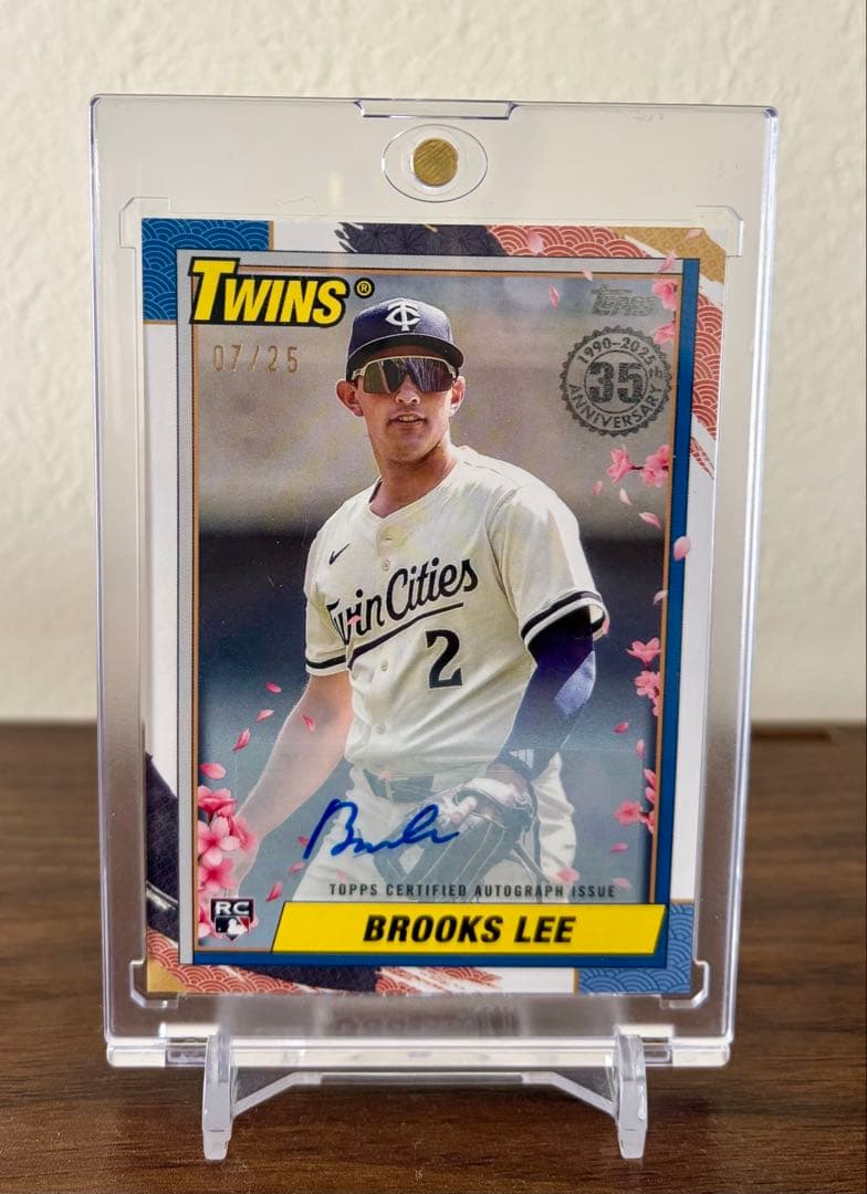 Topps Japan Edition 2025 ブルックス・リー 直筆サイン - メルカリ