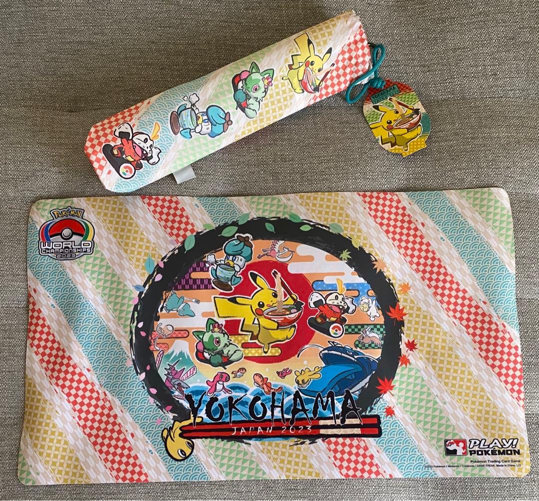 ポケモン ラバープレイマット バッグ ヨコハマWCS 2023 御三家 新品