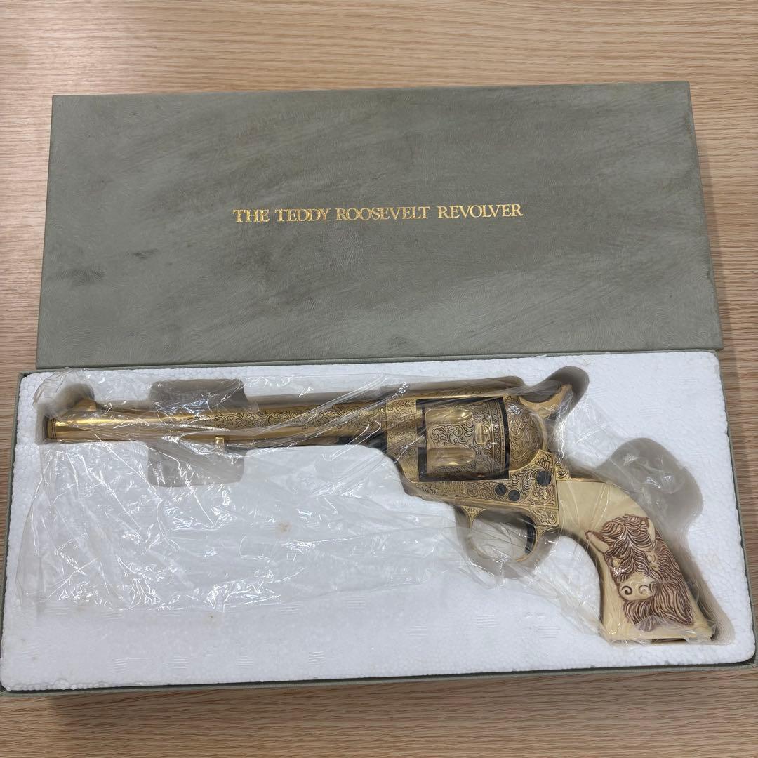 レア！美品！》 フランクリンミント テディルーズベルト モデルガン