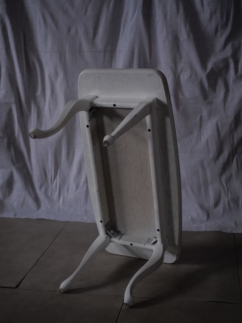 大理石調　センターテーブル　猫脚　古家具　古道具　アンティーク　昭和レトロ