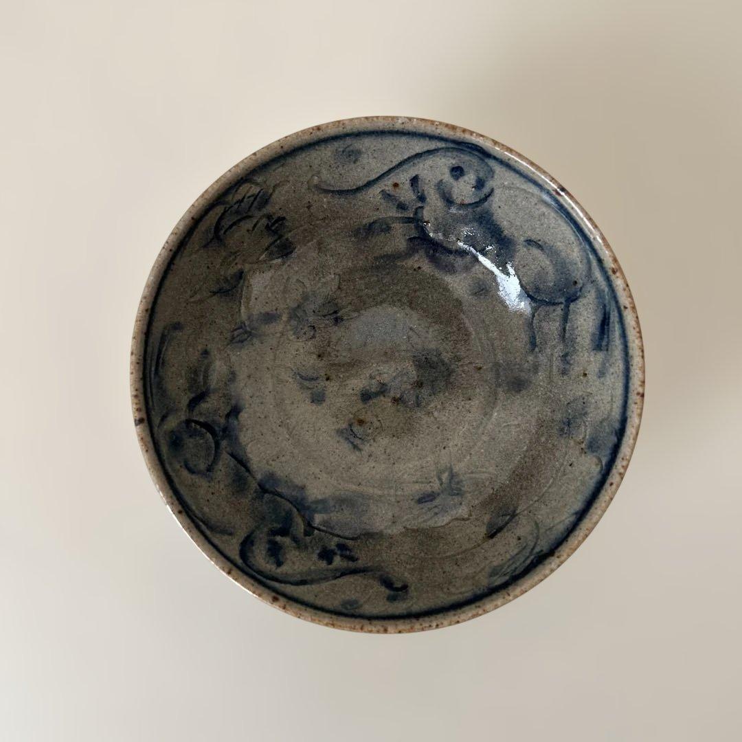 イムサエム　鉢　五寸　２個セット　刻文　象文様