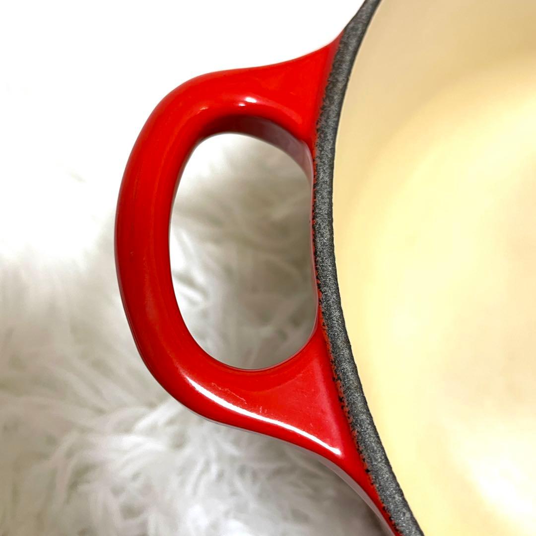 LE CREUSET ルクルーゼ　ココットロンド20cm レッド