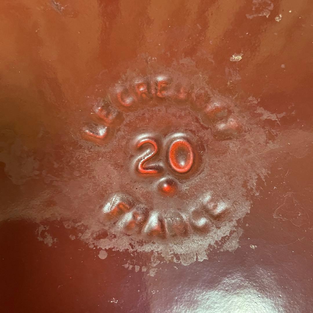 LE CREUSET ルクルーゼ　ココットロンド20cm レッド