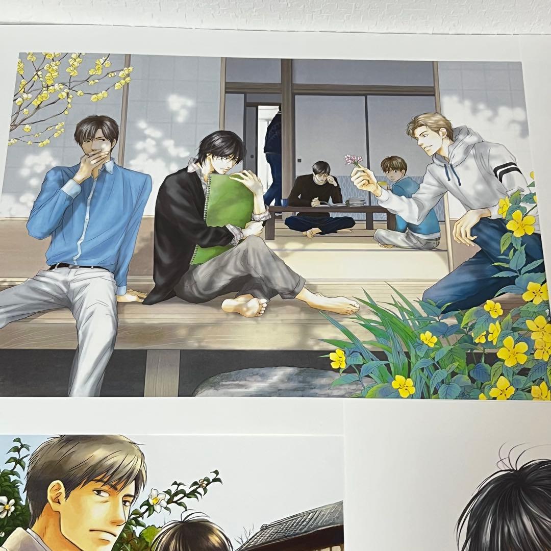 レア】花は咲くか 複製原画 ルチル原画展 ポストカード付き アート グッズ