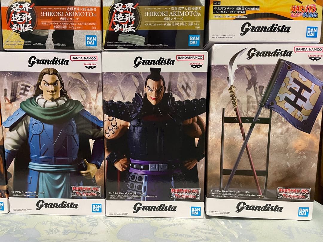 プライズフィギュア　ドラゴンボール　ナルト　ブリーチ　キングダム　まとめ売り