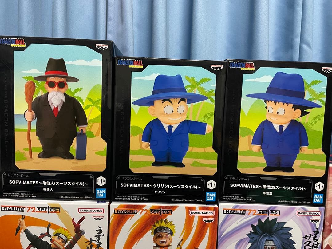 プライズフィギュア　ドラゴンボール　ナルト　ブリーチ　キングダム　まとめ売り