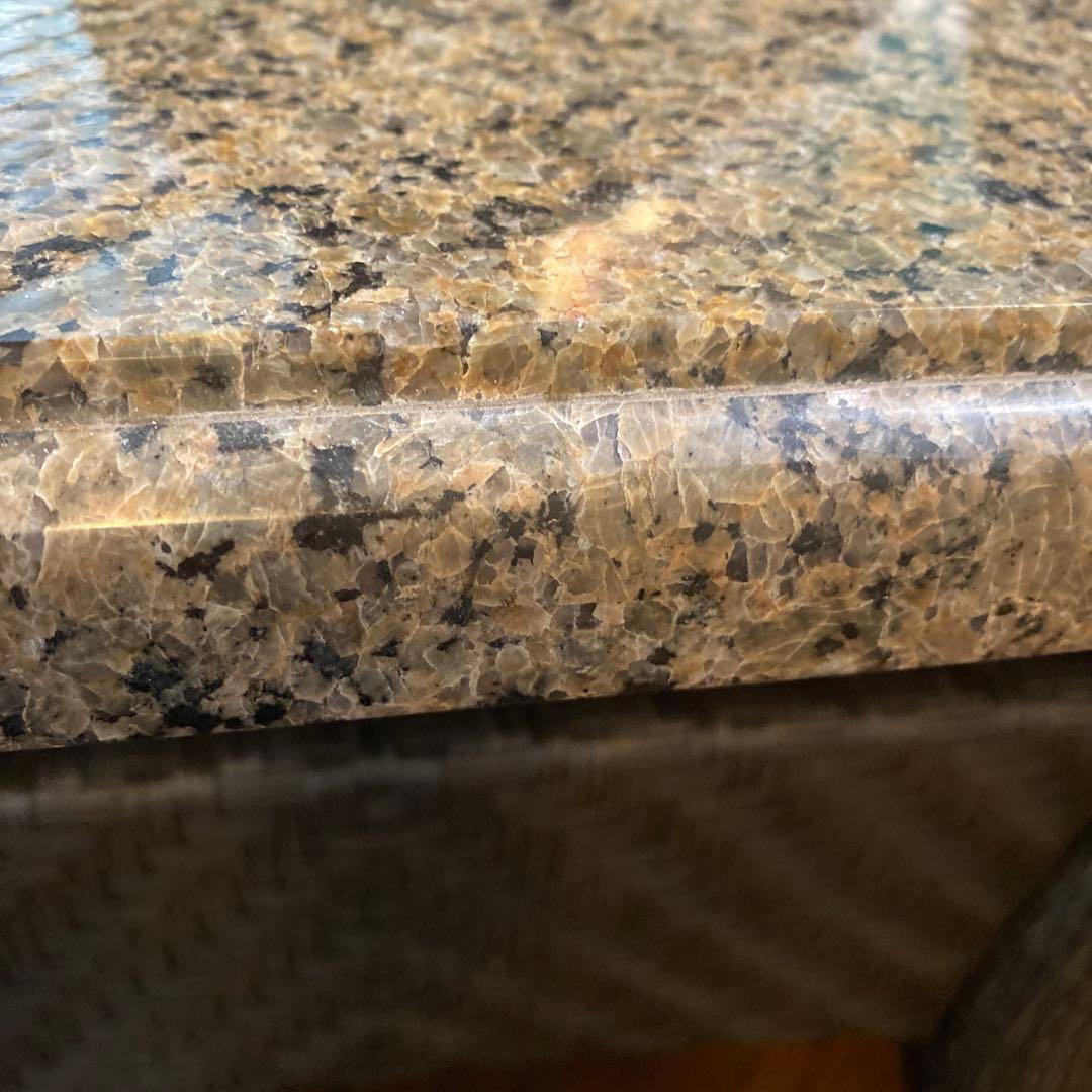 【美品】御影石（花崗岩）天板のセンターテーブル　コストコ　リゾートホテル風