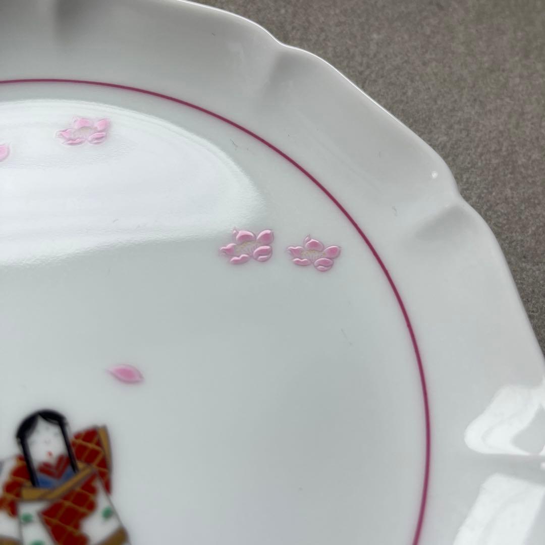 深川製磁】お雛様 小皿 豆皿 たち雛 雛あられ 4枚×2セット