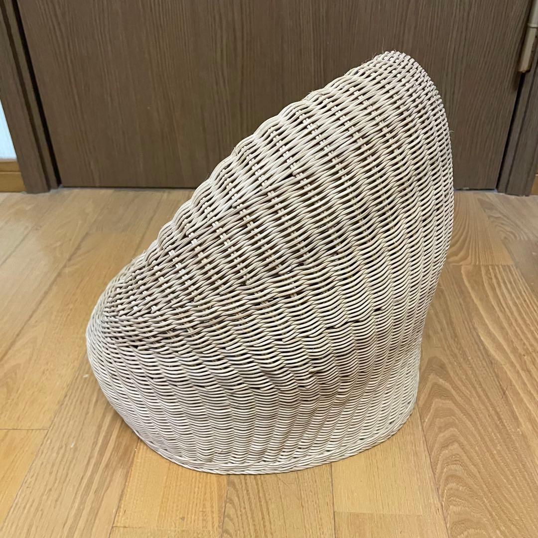 ラタン　椅子　編み込み　チェア