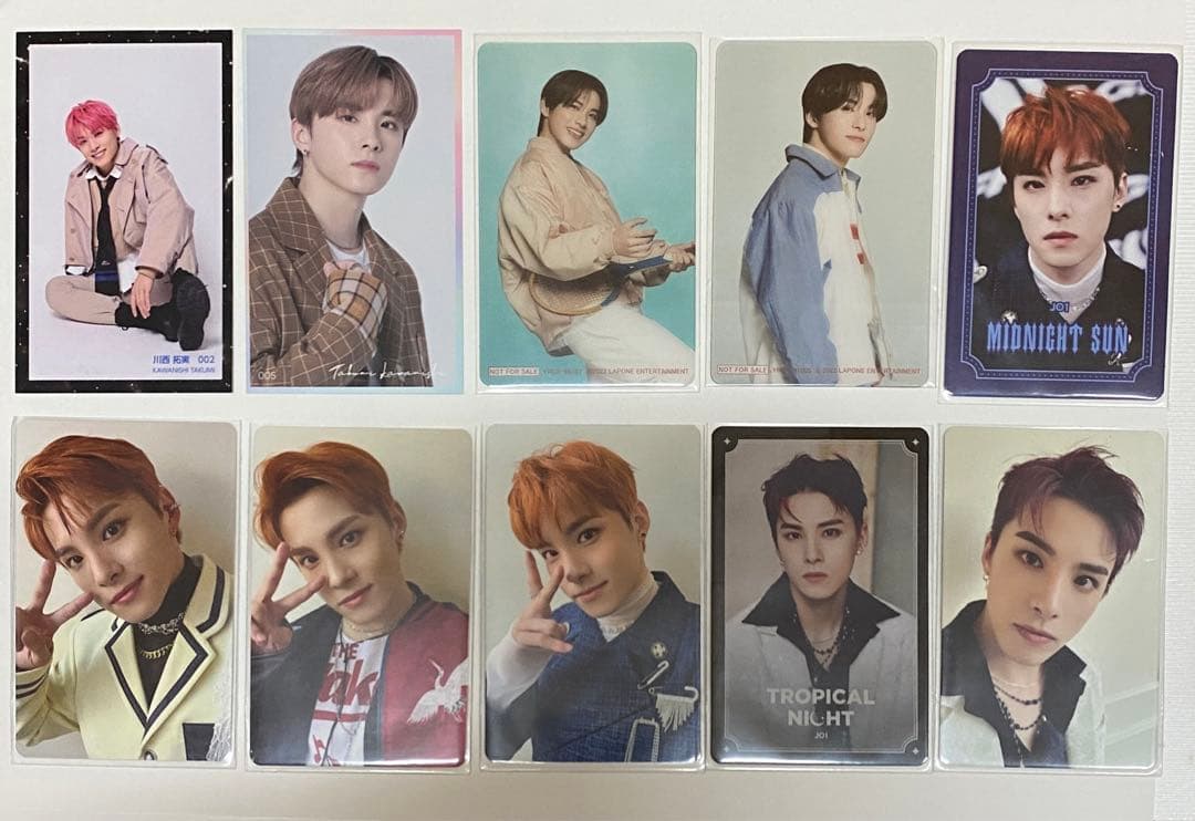 JO1 川西拓実 歴代トレカ（計22枚） まとめ売り - メルカリ