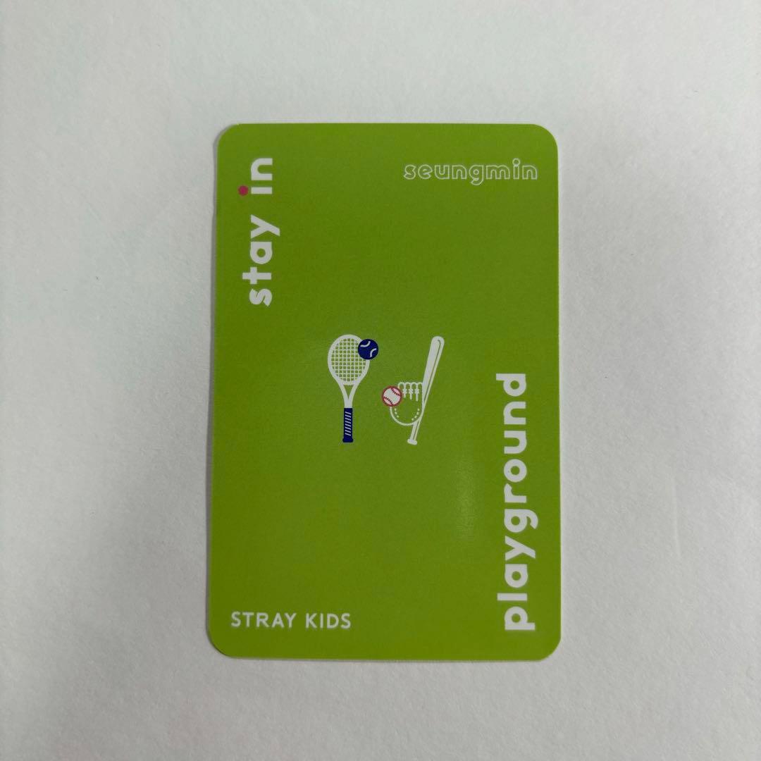 Stray Kids スンミン 特典 トレカ playground 特典トレカ - メルカリ