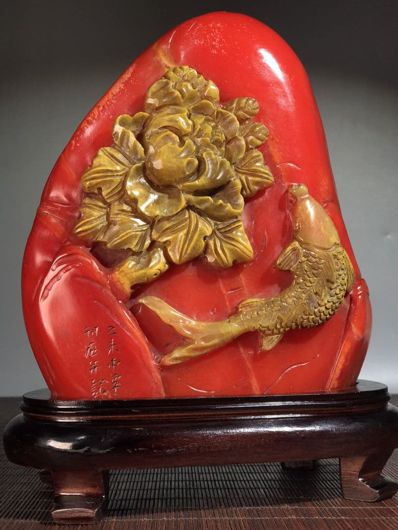 極品 中国 職人手作り 彫刻する 印鑑 置物