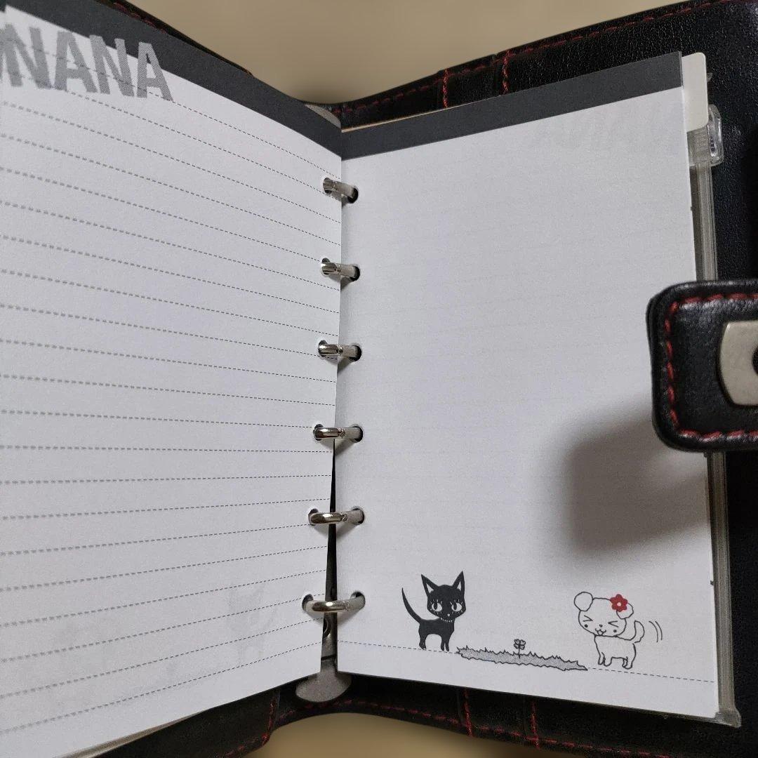 NANA 矢沢あい システム手帳(6穴バインダー) クッキー付録 - メルカリ