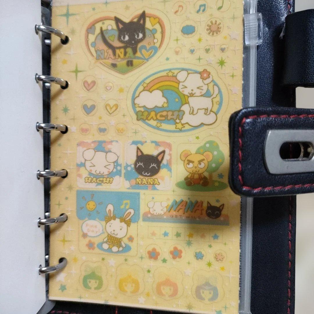 NANA 矢沢あい システム手帳(6穴バインダー) クッキー付録 - メルカリ