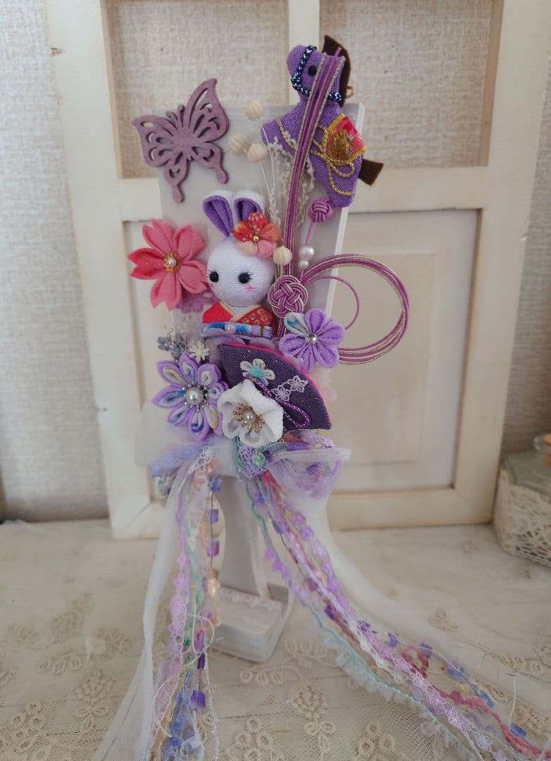 羽子板のアレンジ❀