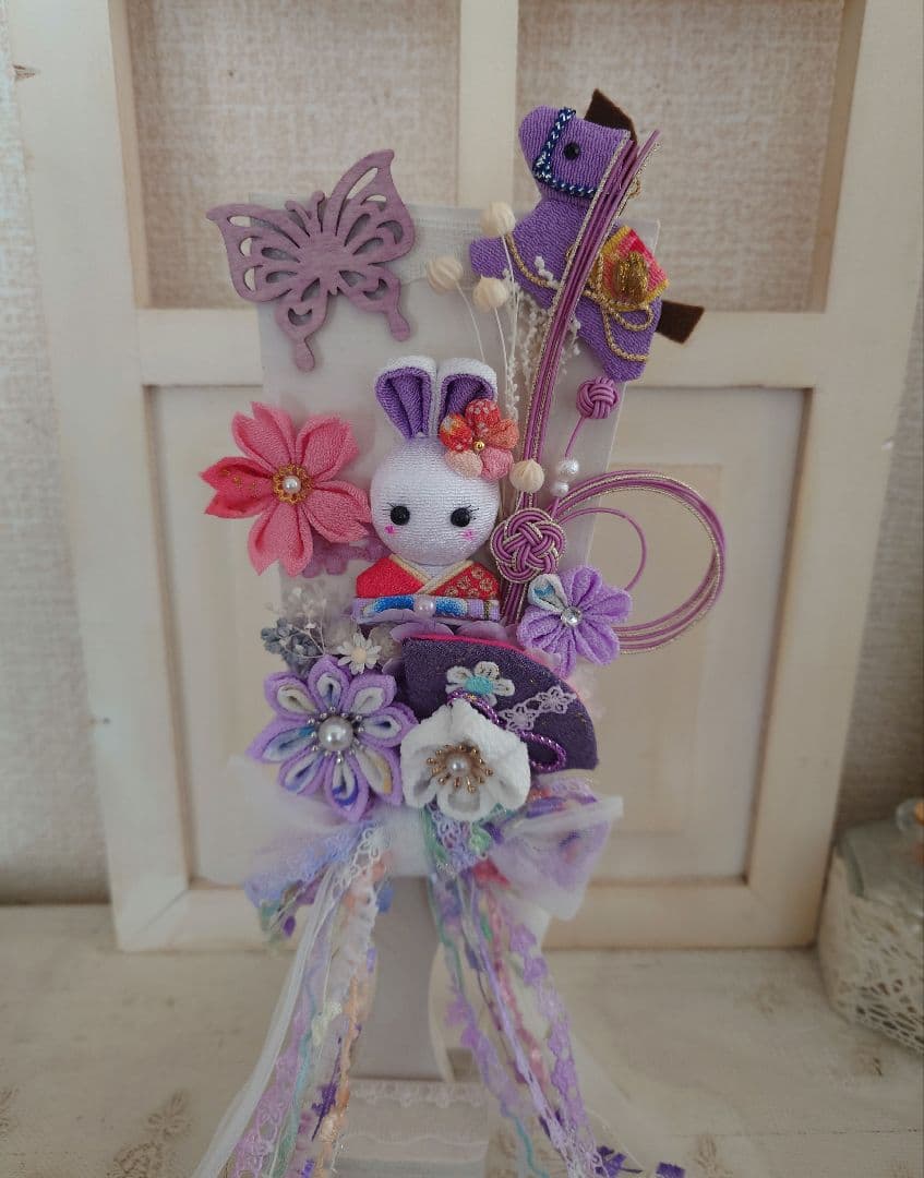 羽子板のアレンジ❀