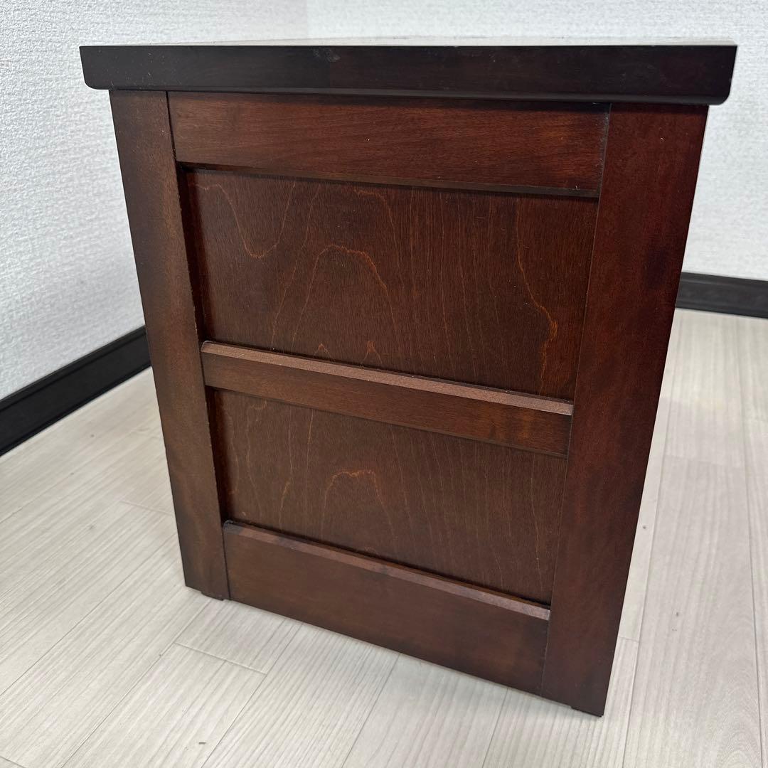 希少品 松本民芸家具 立体的なデザイン 水目桜 小箪笥 ミニチェスト※i4※