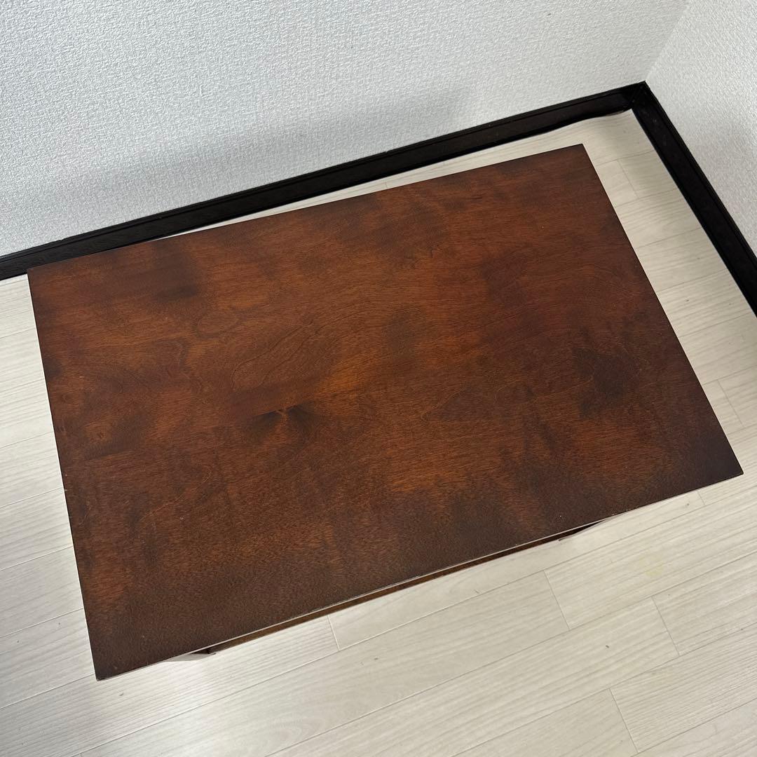 希少品 松本民芸家具 立体的なデザイン 水目桜 小箪笥 ミニチェスト※i4※