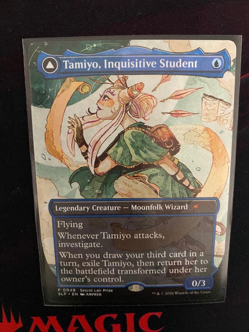 MTG《知りたがりの学徒、タミヨウ》 プロモ PROMO 英語 - メルカリ