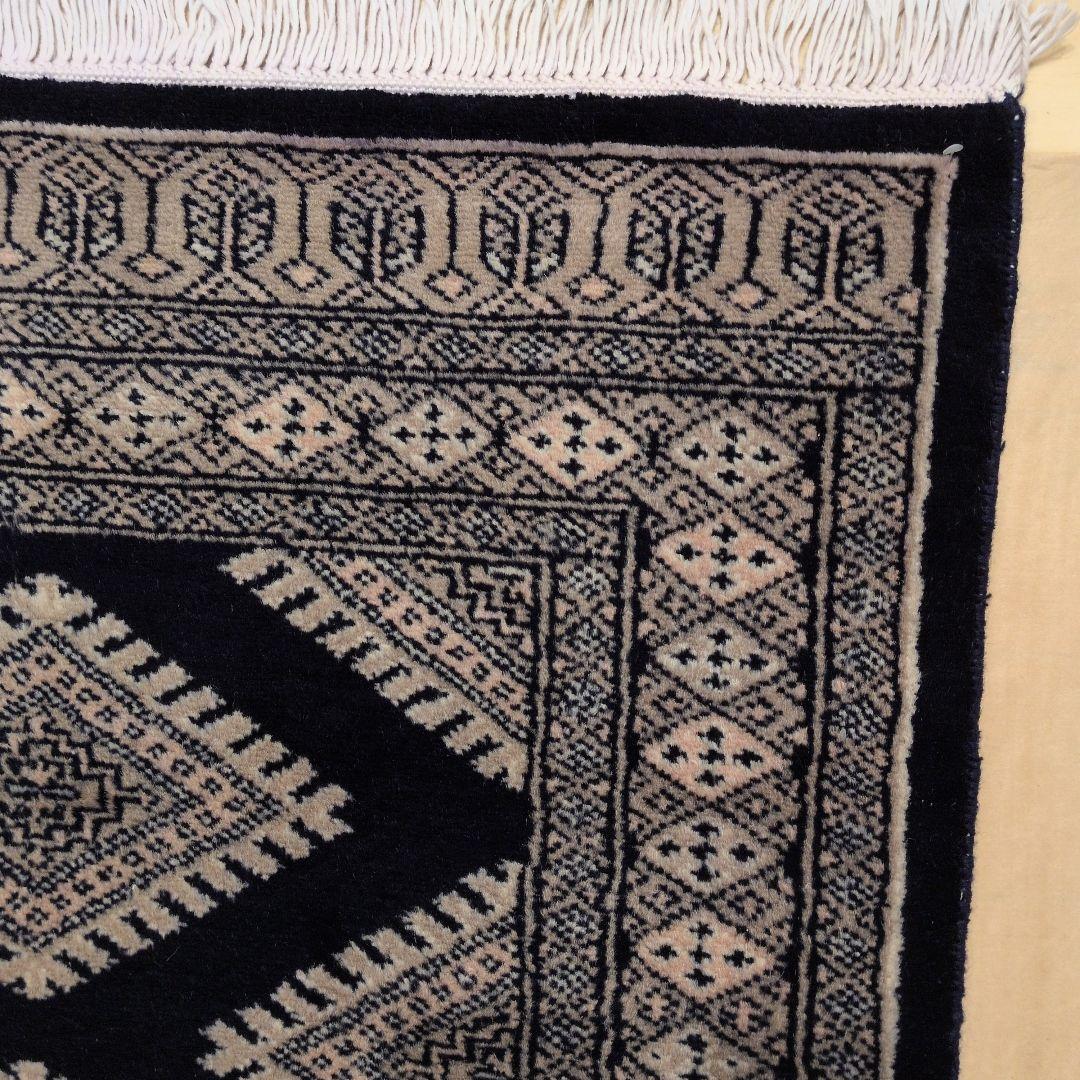 77x122cmパキスタン手織りマット(319)ギャッベ・ペルシャ・じゅうたん