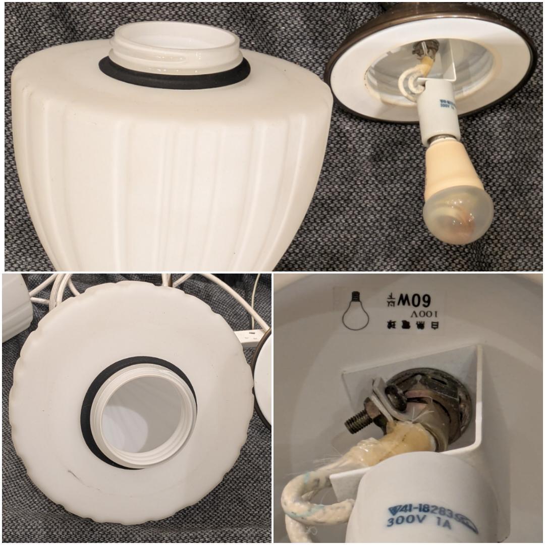 yamada 天井照明 吹き抜け 吊り下げ 3灯 ペンダントライト 照明 ガラス