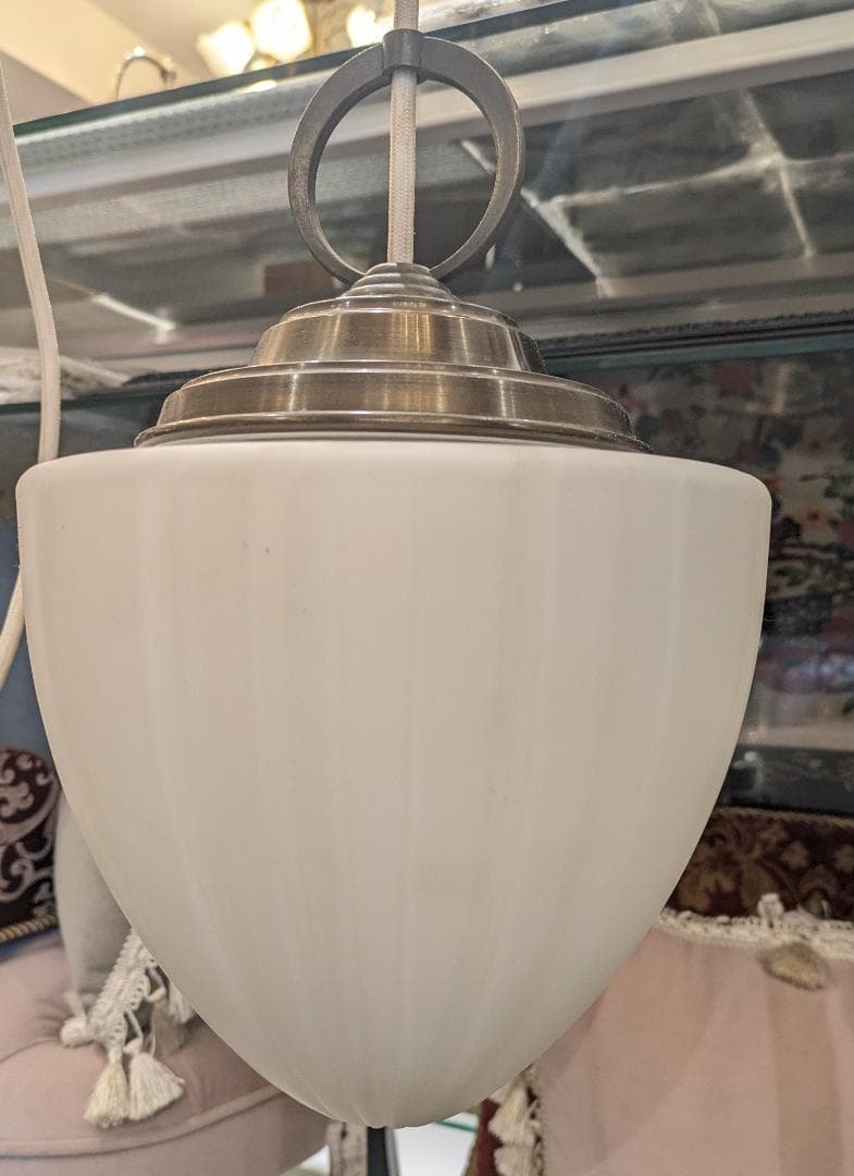 yamada 天井照明 吹き抜け 吊り下げ 3灯 ペンダントライト 照明 ガラス