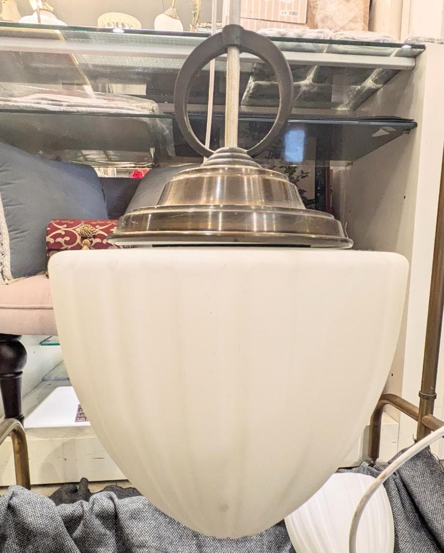 yamada 天井照明 吹き抜け 吊り下げ 3灯 ペンダントライト 照明 ガラス