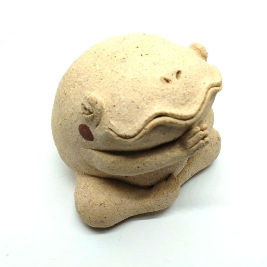 【希少 入手困難】小林牧牛 陶器置き物　陶人形2体セット