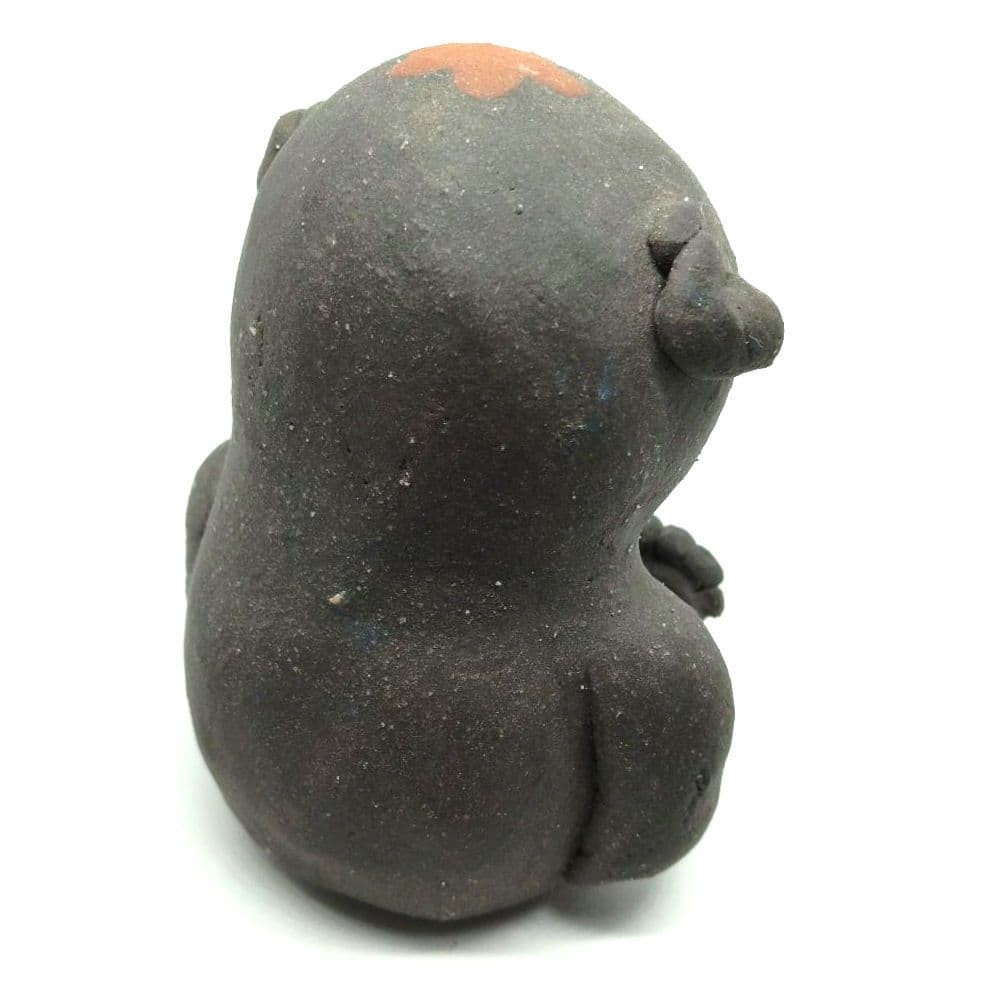 【希少 入手困難】小林牧牛 陶器置き物　陶人形2体セット