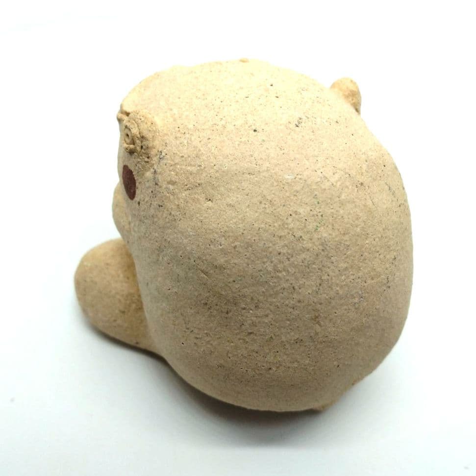 【希少 入手困難】小林牧牛 陶器置き物　陶人形2体セット