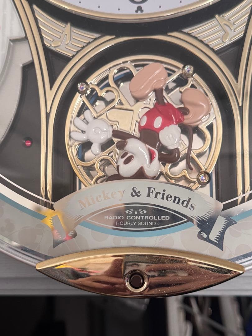 (値下げ受付けます！)RYTHEM からくり時計 ディズニー　リズム　掛け時計