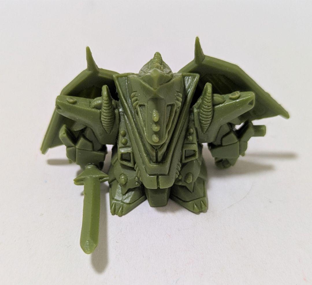 ガン消し　ゴートバウ　深緑 SDガンダム ガン消し フルカラー ステージ37 ジオング ［3子03