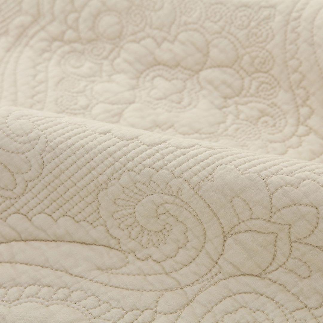 キルトベッドカバー3点セット綿マルチカバー キルティング 283A