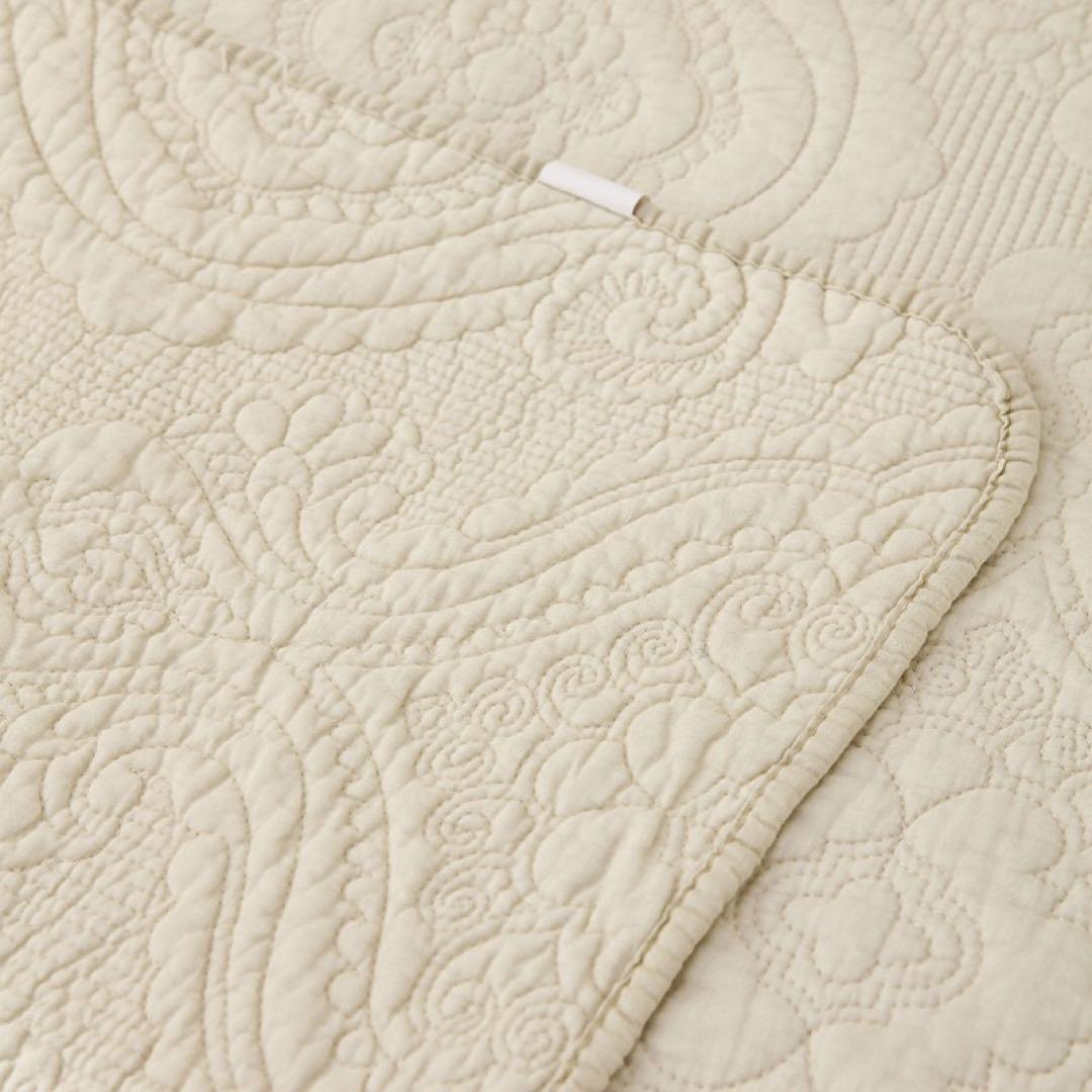 キルトベッドカバー3点セット綿マルチカバー キルティング 283A